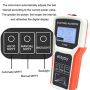 elejoy 400W MPPT Solar Photovoltaic Panel Multimeter(EL400B)
