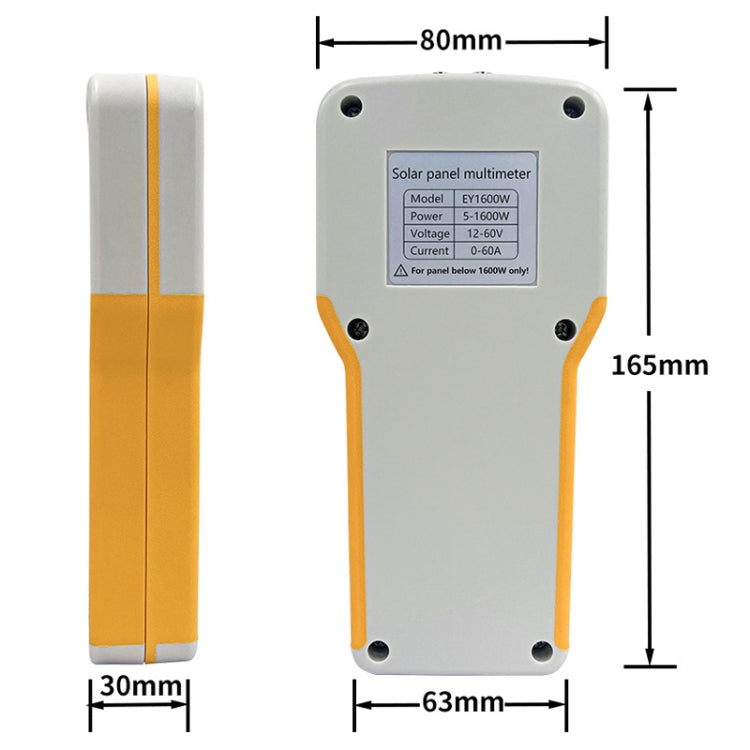 elejoy 1600W MPPT Solar Photovoltaic Panel Multimeter(EY1600W)