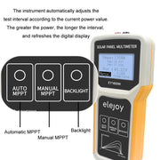 elejoy 1600W MPPT Solar Photovoltaic Panel Multimeter(EY1600W)