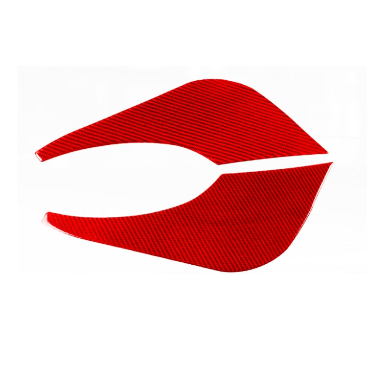 For Jaguar F-TYPE 2013+ Left And Right Drive Universal Door Anti-Collision Sticker(Red)