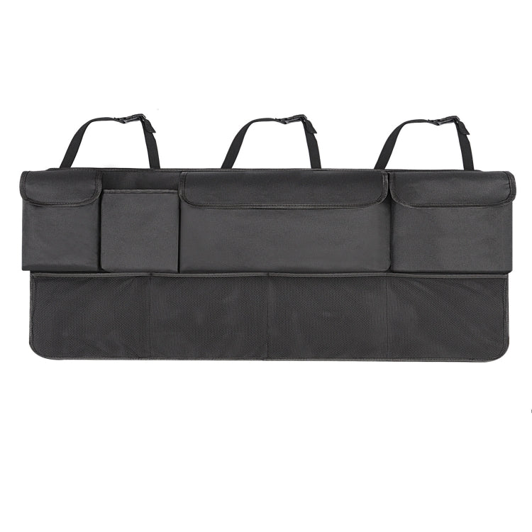 Car SUV Rear Seat Widening Organizing Storage Bag(Black)
