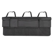 Car SUV Rear Seat Widening Organizing Storage Bag(Black)
