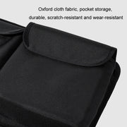 Car SUV Rear Seat Widening Organizing Storage Bag(Black)