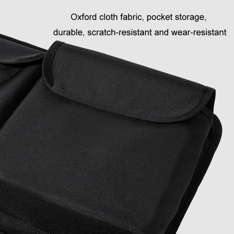 Car SUV Rear Seat Widening Organizing Storage Bag(Black)