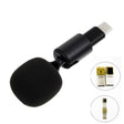 Mobile Phone Live Broadcast Microphone, Style: TYPE-C Straight Head Realtek Solution (Sponge Cover) - Microphone by PMC TechLife | Online Shopping South Africa | PMC TechLife | Buy Now Pay Later Mobicred