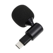 Mobile Phone Live Broadcast Microphone, Style: 8Pin Straight Head (Sponge Cover)