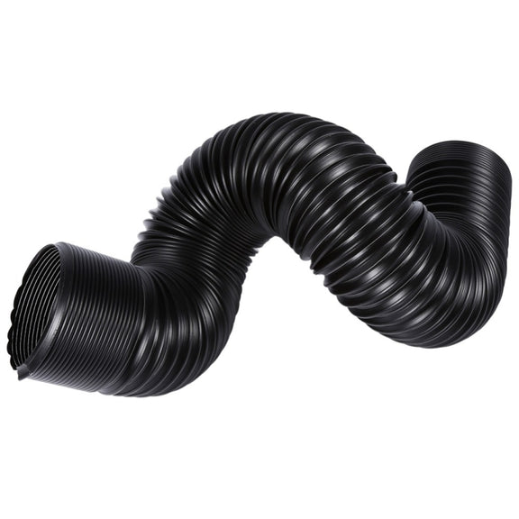 Carbon Fiber Air Intake Bellows Air Filter Kit Car Modification(Without Turbo Fan)