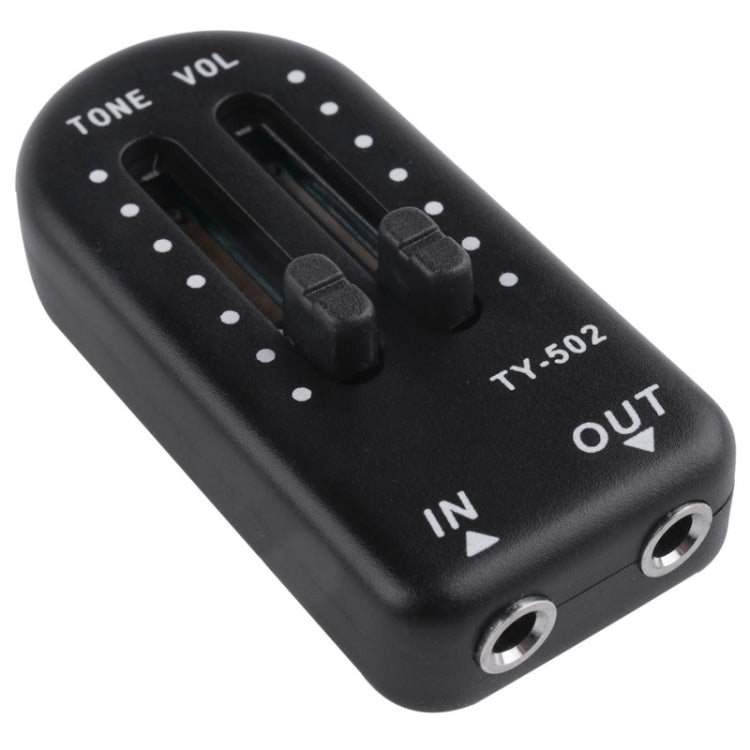 Stick-on Miniature Violin Guitar Universal Pickup(Black)