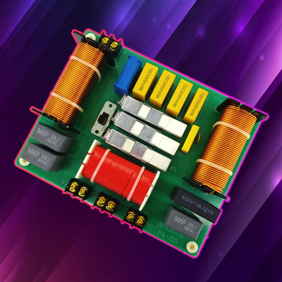 PA-325 One High Two Low Powered Stage Speaker Crossover Boards High-Fidelity Audio 3-Way Crossover