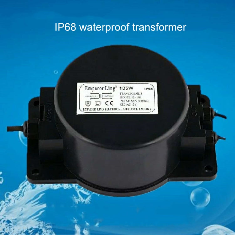 Lighting Transformer 220V To AC 12V/24V Water-resistant LED Underwater Light Power Adapter, Power: 200W(24V)