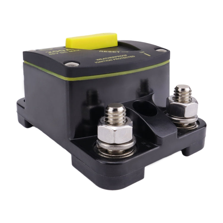RV Yacht Manual Reset Ignition Protection Fuse Switch With Terminal Accessories, Current: 300A