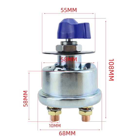 RV Yacht Anti-leakage Battery Power Main Switch Without Accessories