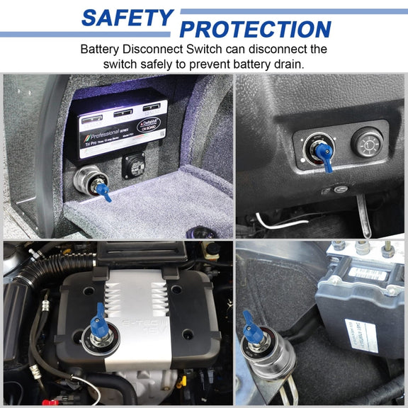 RV Yacht Anti-leakage Battery Power Main Switch Without Accessories