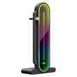 COOLMOON GH3 Computer ARGB Vertical Adjustable Lens Graphics Card Holder, Style: No Temperature Display Black - Caddies & Enclosures by COOLMOON | Online Shopping South Africa | PMC TechLife | Buy Now Pay Later Mobicred