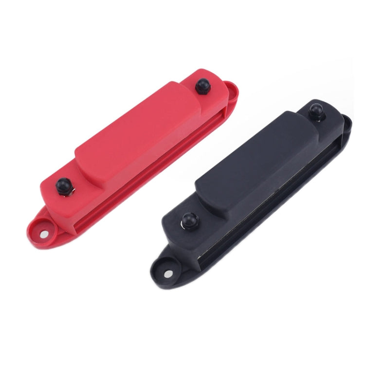 M6 RV Yacht High Current 6-column 250A Base Busbar, Color: Red + Black