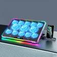 ICE COOREL K15C Smart Adjustable Laptop Radiator Base With RGB Lighting Effect, Color: 13 Fans - free shipping - PMC TechLife - Order now!
