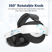 For Meta Quest 3 VR Headset Comfort Sponge Head Strap Replacement Parts