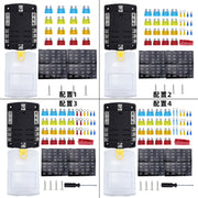 6-Way LED Indicator Fuse Box Socket For RV And Yacht, Set: Configuration 4