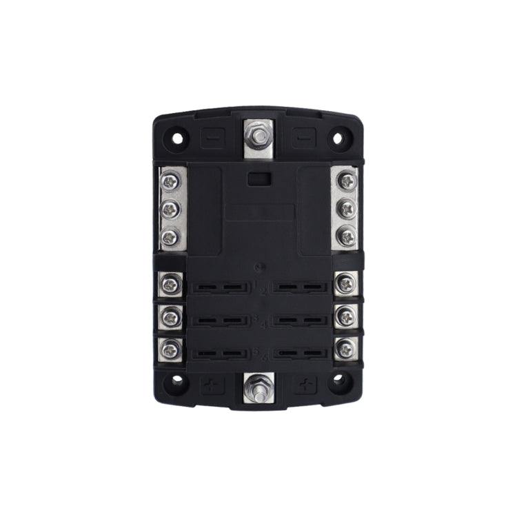 6-Way LED Indicator Fuse Box Socket For RV And Yacht, Set: Configuration 4