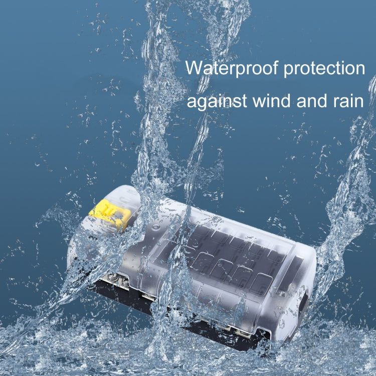 RV Yacht 12-way LED Insulated Flame-retardant Fuse Holder Box with Wire(Configuration 2)