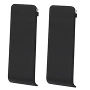 For Nintendo Switch Console 2pcs Replacement Kickstand Back Shell Holder(Black)
