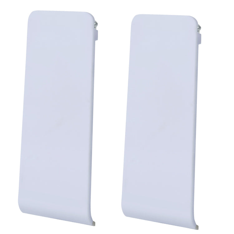 For Nintendo Switch Console 2pcs Replacement Kickstand Back Shell Holder(White)