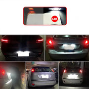 2pcs For Opel ZafiraB / ASTRA / CORSA LED License Plate Light
