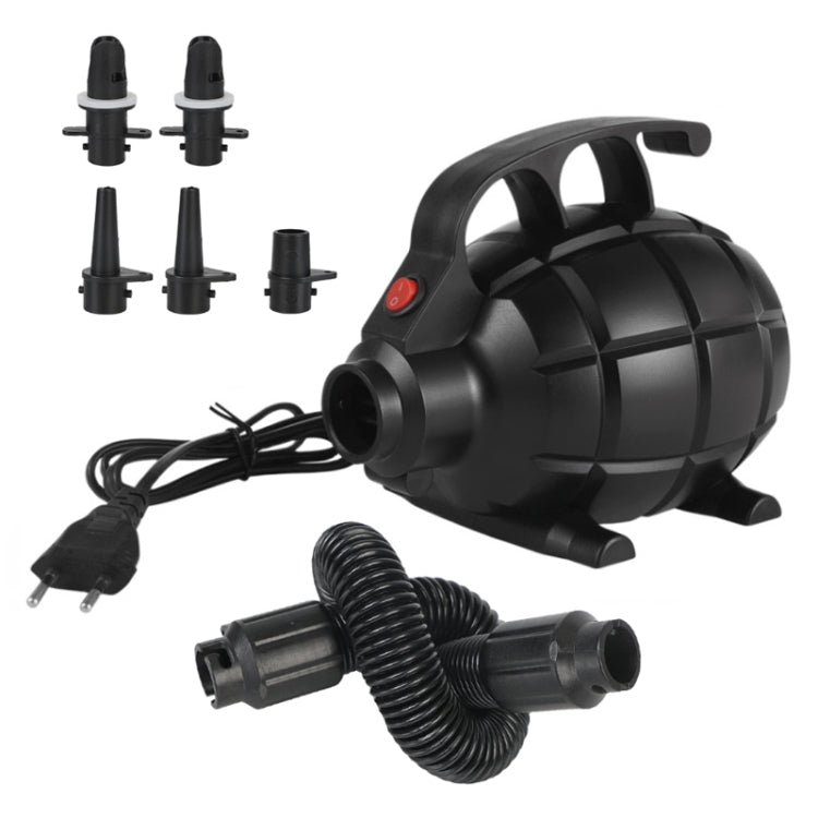 Electric Air Pump Household Inflatable Pump 600W High Power Electric Inflator, Plug: US Plug