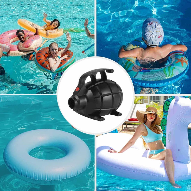 Electric Air Pump Household Inflatable Pump 600W High Power Electric Inflator, Plug: US Plug