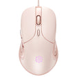 Inphic B8 Mute Light Emitting Wired Mice Home Office Gaming Computer Mouse(Milk Tea Color) - free shipping - PMC TechLife - Order now!