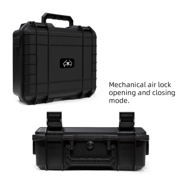 For DJI Mini 4 Pro Drone Suitcase Explosion-proof Box Compatible with RC 2 & RC-N2(Black)