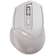 Inphic DR6 2.4G Wireless + Bluetooth 5.0/4.0 Tri-mode Charging Mute Office Gaming Computer Mouse(White Apricot) - free shipping - PMC TechLife - Order now!