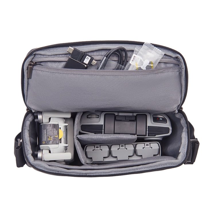 For DJI Mini 4K / Mini 2 SE / Mini 2 Portable Water-resistant Shoulder Bag Messenger Bag(Black)