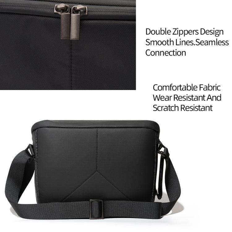 For DJI Mini 4K / Mini 2 SE / Mini 2 Portable Water-resistant Shoulder Bag Messenger Bag(Black)