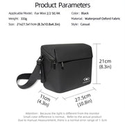 For DJI Mini 4K / Mini 2 SE / Mini 2 Portable Water-resistant Shoulder Bag Messenger Bag(Black)