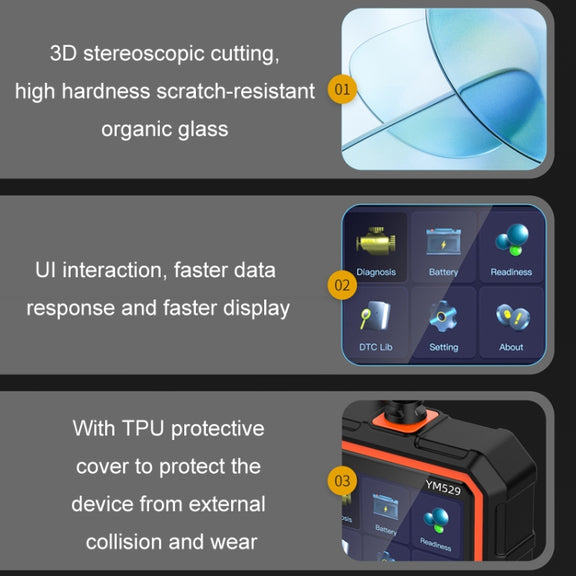 OBD Car Battery Fault Scanning Diagnostic Instrument