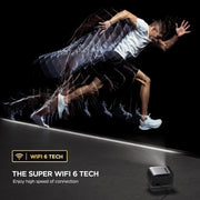 Android 4K HD Version Portable Mini Projector Smart Home Theater(EU Plug)