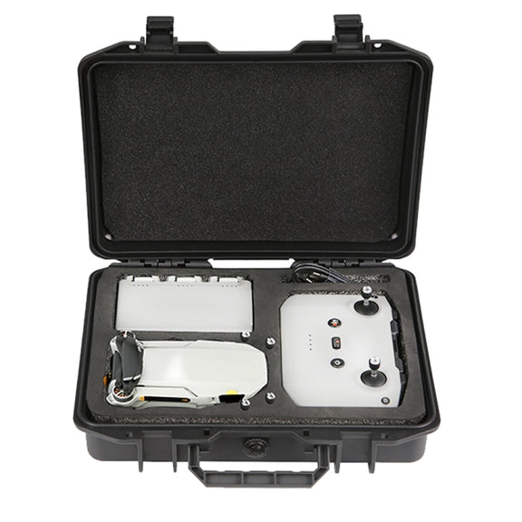 For DJI Mini 4K / Mini 2 SE / Mini 2 Suitcase Explosion-Proof Box Compatible With RC-N1 / N2(Black)