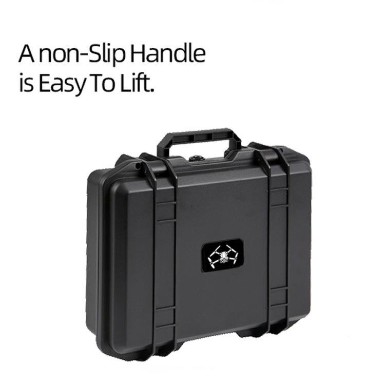 For DJI Mini 4K / Mini 2 SE / Mini 2 Suitcase Explosion-Proof Box Compatible With RC-N1 / N2(Black)