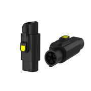 TYPE2-TYPE1 New Energy Vehicle Charging Station Adapter(Black)
