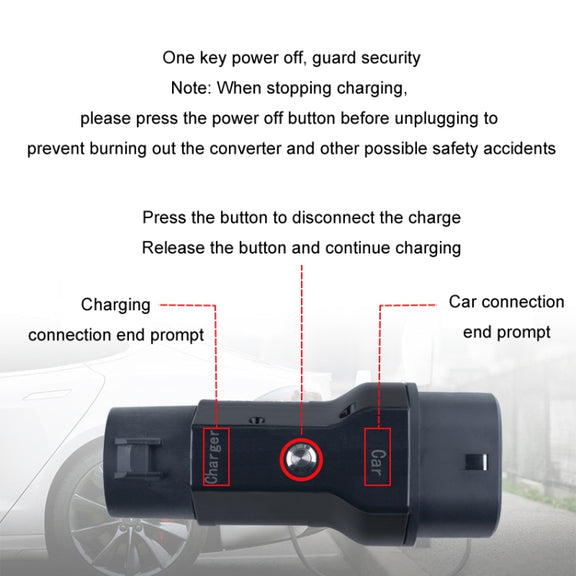 TYPE1-TYPE2 New Energy Vehicle Charging Pile Adapter(QYMZO-32-220V)