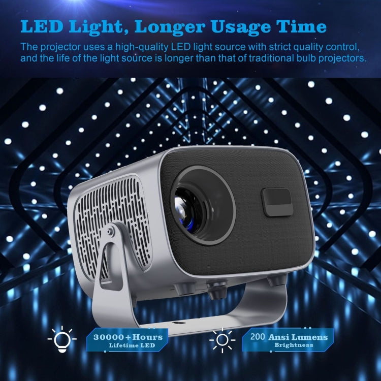 A10 4K Smart Android Portable Projector US Plug