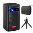 TOUMEI C900 Outdoor Portable Built-In Battery 4K HD Home Music Projector EU Plug(Black) - Mini Projector by TOUMEI | Online Shopping South Africa | PMc TechLife | Buy Now Pay Later Mobicred