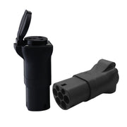 New Energy Vehicle EU Standard Power Supply TYPE2 Charging Pile Converter Plug(Black)