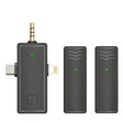 3 In 1 Wireless Lavalier Microphone For iPhone Type-C / USB-C 3.5mm Jack Smartphone SLR Camera PC 1 Drag 2 - Microphone by PMC TechLife | Online Shopping South Africa | PMC TechLife | Buy Now Pay Later Mobicred