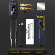FNIRSI Digital Tweezers Resistor Capacitor Component Test Multimeter(LCR-ST1)