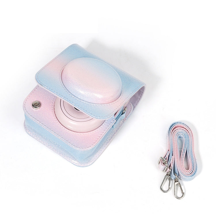 Colorful Starry Sky Camera Protection Bag For Fujifilm Instax Mini 12(Blue Pink)