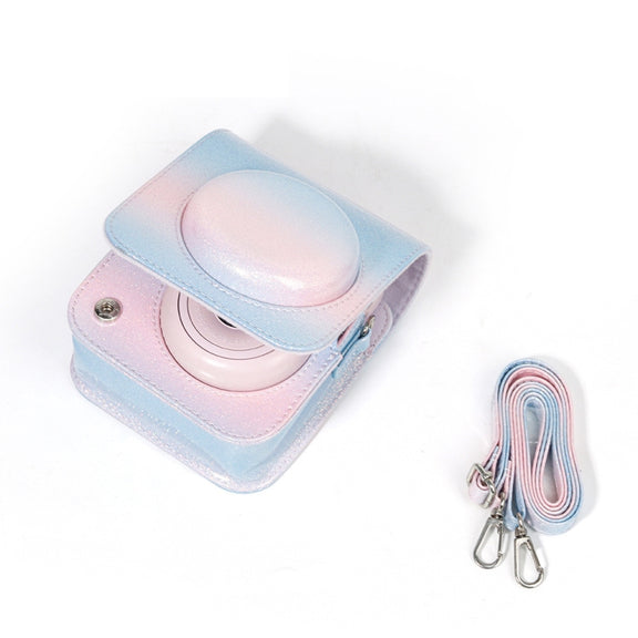 Colorful Starry Sky Camera Protection Bag For Fujifilm Instax Mini 12(Blue Pink)