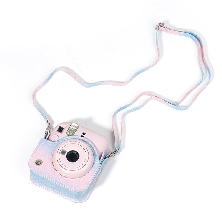 Colorful Starry Sky Camera Protection Bag For Fujifilm Instax Mini 12(Blue Pink)