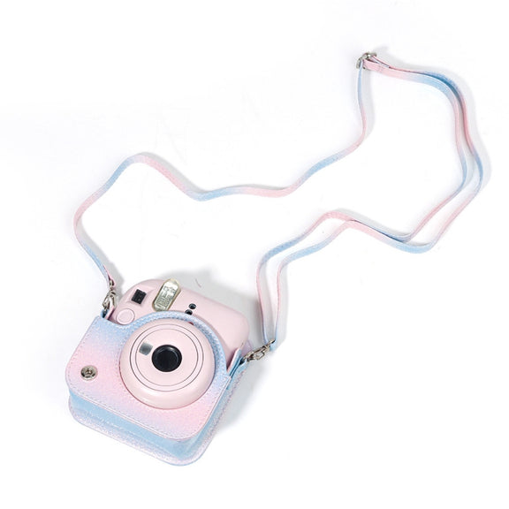 Colorful Starry Sky Camera Protection Bag For Fujifilm Instax Mini 12(Blue Pink)
